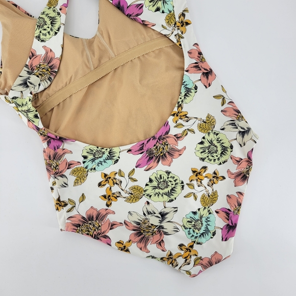 Prana one piece swimsuit ella beach pool vacation one-piece swim athletic - Picture 3 of 9